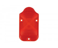 Cabochon de clignotant arrière Drag Specialties Rouge (12-0400-L)