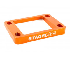 Cale de boîte à clapets Stage6 R/T incliné 5° Orange AM6 / Derbi