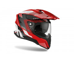 Casque trail Airoh Commander Boost Rouge