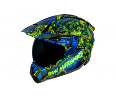 Casque trail Icon Variant Pro Willy Pete Bleu