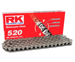 Chaine RK sans joints 520/104 Ouverte avec attache rapide