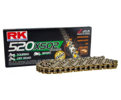 Chaine RK X-Ring GB520XSO2/112 Ouverte avec attache à river