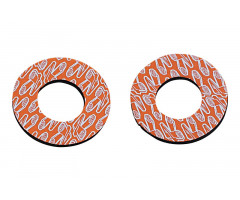 Donuts Renthal Blanc / Orange