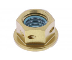 Tuerca Pro Bolt M8X1.25mm Aluminio racing Oro