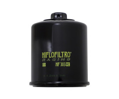 Filtre à huile Hiflofiltro HF303RC Honda / Yamaha / Kawasaki / Benelli / Polaris