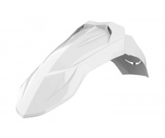 Garde-boue avant Polisport Supermotard Fender Blanc