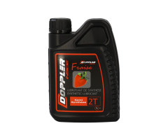 Aceite de motor Doppler Racing Sintetico 2T Aroma de fresa 1L
