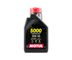 Aceite de motor Motul semi-sintetico 10W40 5000 4T 1L