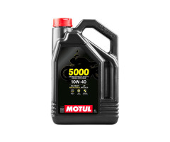 Aceite de motor Motul semi-sintetico 10W40 5000 4T 4L