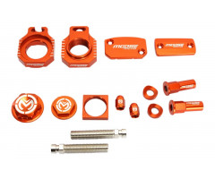 Kit d'accessoires Moose Racing Alu CNC Orange KTM SX 125 2013 / SX 150 2013
