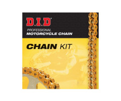 Kit chaine DID 14/56 X-Ring 428VX Ouvert Beta RR 125 LC