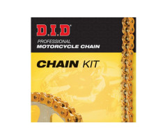 Kit chaine DID 14/56 X-Ring G&B428VX Ouvert Beta RR 125 LC