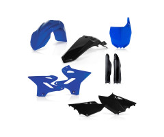 Kit plastiques complet Acerbis Noir / Bleu Yamaha WR 125-250 2T / YZ 125-250 2015-2021