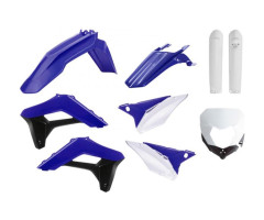 Kit plastiques complet Polisport Bleu / Noir Sherco SE 50 R / SEF 500 R ...