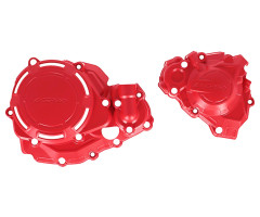 Kit protections de carter moteur Acerbis X-Power Rouge Honda CRF 450 R 2021-2023 / CRF 450 RX 2021-2023