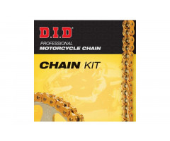 Kit chaine DID 14/63 sans joints 428HD Beta RR 125 LC 2011-2019