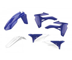 Kit plastiques complet Polisport Bleu / Blanc Sherco SE 250 R 2T / SE 300 R 2T ...