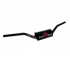 Guidon KRM Cross 28.6mm avec mousse Rose