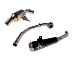 Linea de escape completa Arrow Pro-Race Dark Racing KTM Duke 125 2021/2022