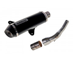 Linea de escape completa Arrow Urban Dark Homologado Vespa GTS 300 2017-2020