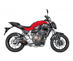 Linea de escape completa Akrapovic Racing Line Inox & Carbono Yamaha MT-07 700 / MT-07 700 A ...