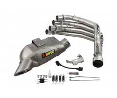 Linea de escape completa Akrapovic Racing Line Inox & Titanio Honda CBR 650 FA / CB 650 FA ...
