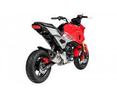 Linea de escape completa Akrapovic Racing Line Inox & Titanio Honda MSX 125 2016 / MSX 125 A 2017-2020