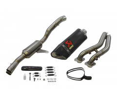 Linea de escape completa Akrapovic Racing Line R3 Inox & Carbono Aprilia RS 660 2020