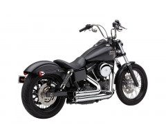 Ligne d'échappement complète Cobra Speedster Short Chromé Harley Davidson FXDLI 1450 EFI / FXDCI 1450 EFI ...