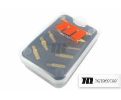 Coffret de 10 gicleurs Motoforce Racing PWK de 98 à 120