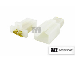Conector electrico Motoforce 2 broches universal