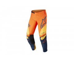 Pantalon enfant Alpinestars Racer Factory Orange / Bleu / Jaune