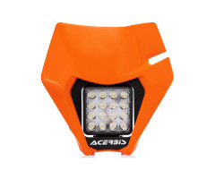 Plaque phare Acerbis Led Orange 2 KTM EXC 150-250-300 TPI 2020-2023