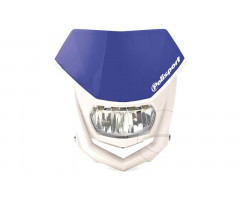 Plaque phare Polisport Halo LED Blanc / Bleu