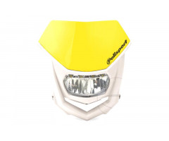 Plaque phare Polisport Halo LED Blanc / Jaune