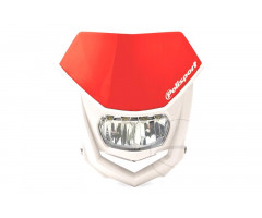 Plaque phare Polisport Halo LED Blanc / Rouge