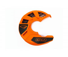 Protecteur de disque de frein avant Cycra Orange Honda CRF 250 R / KTM SX-F 250 i.e.4T ...