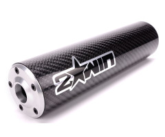 Silenciador de escape 2WIN Prodigy Carbone / Alu