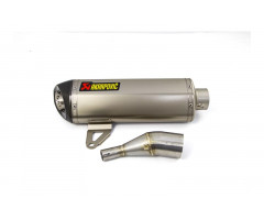 Silencieux d'échappement Akrapovic Inox Yamaha YP 125 RA 2017-2020 / YP 125 2019-2020