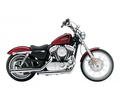 Silencieux d'échappement Cobra Chromé Harley Davidson XL 1200 V 2013