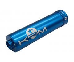 Silenciador de escape KRM 90-110cc Full Azul