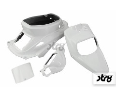 Kit carénages STR8 4 pièces Blanc MBK Booster