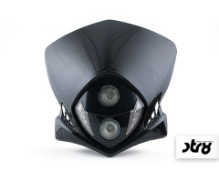 Plaque phare STR8 Enduro Duke II à leds Noir
