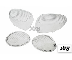 Cabochons de clignotants STR8 Blanc Transparent Mbk Ovetto
