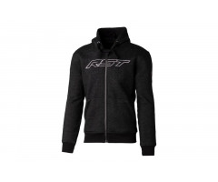 Sweat zippé RST X Kevlar Zip Through Logo Noir