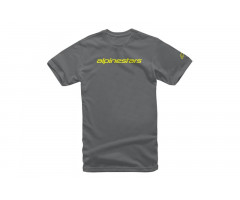 T-shirt Alpinestars Linear World Gris