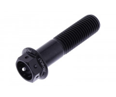 Tornillo hexagonal Pro Bolt M10 x 1.25mm 40mm Alu Racing Negro