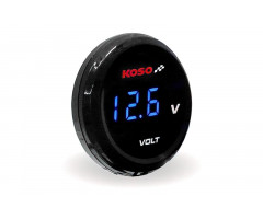 Voltmètre Koso Coin Digital Bleu