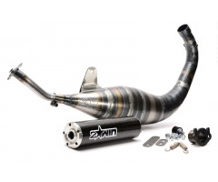 Tubo de escape 2Win ARD V2 90-100cc - Carbono Derbi