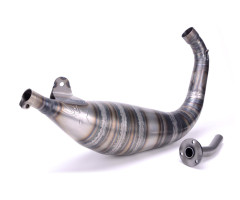 Pot d'échappement 2WIN Clozer V2 70-80cc sans silencieux Derbi